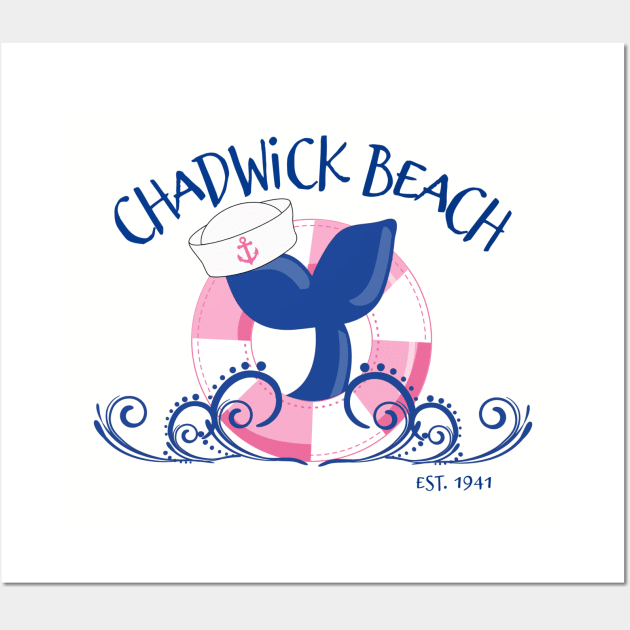 Chadwick Beach Girl Wall Art by triobyn123